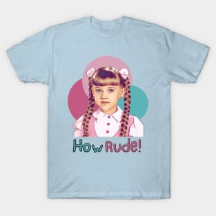 Retro How Rude 90s sitcom T-Shirt